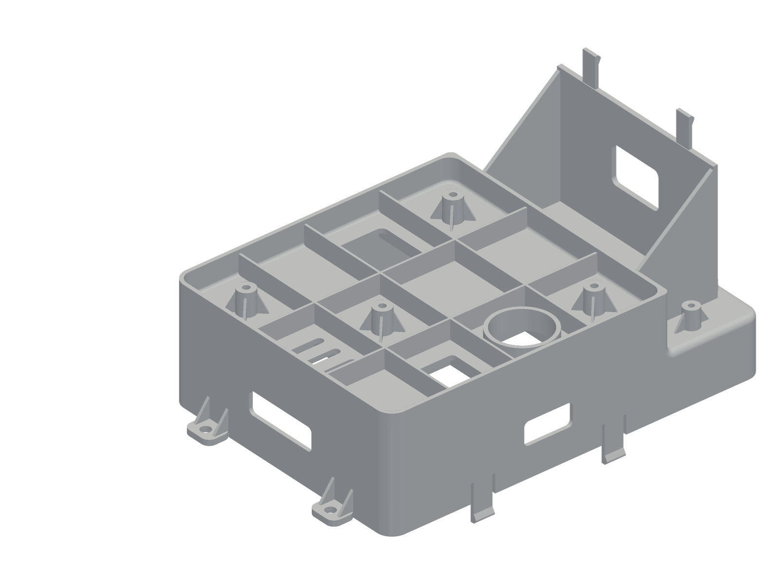 Carrier tray, CAD solid